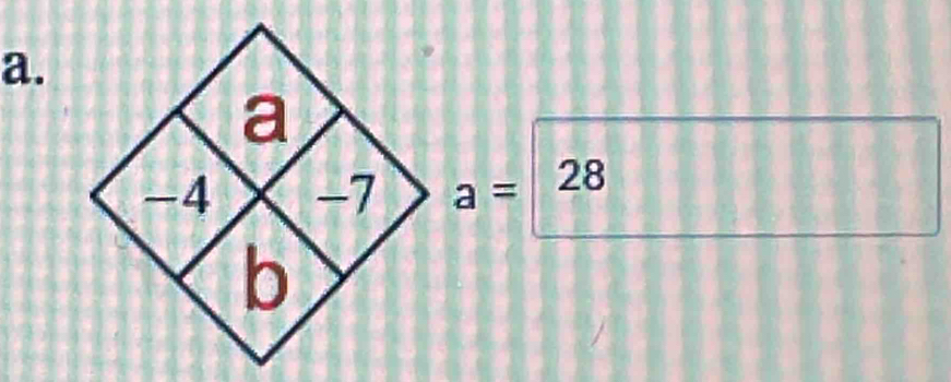 a= | 28.