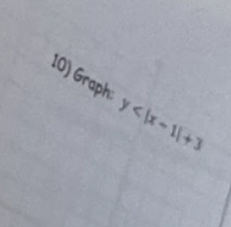 Graph: y