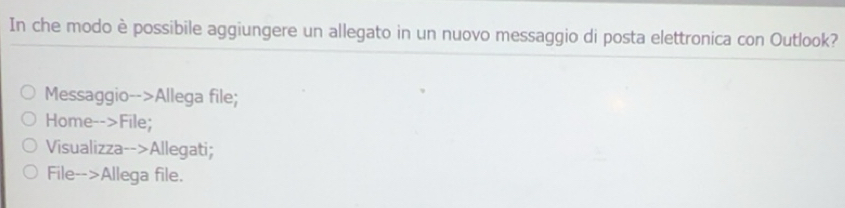 Risolto:In che modo è possibile aggiungere un allegato in un nuovo ...