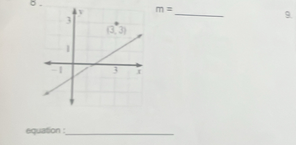 m=
_
9
equation :_