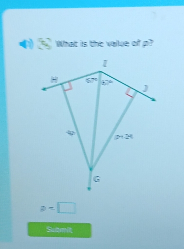 What is the value of p?
p=□
Sutmilt