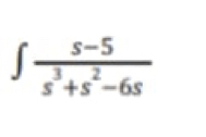 ∈t  (s-5)/s^3+s^2-6s 