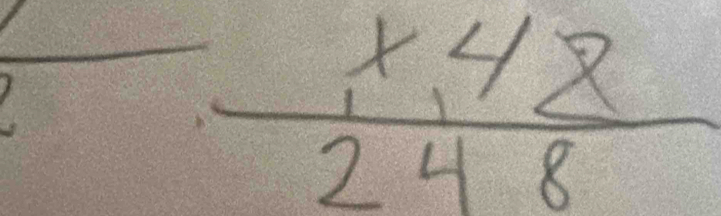 x=frac □  = (x,42)/248 