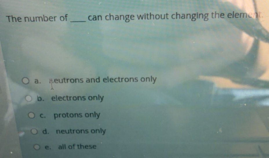 Solved: The number of_ can change without changing the element. a ...