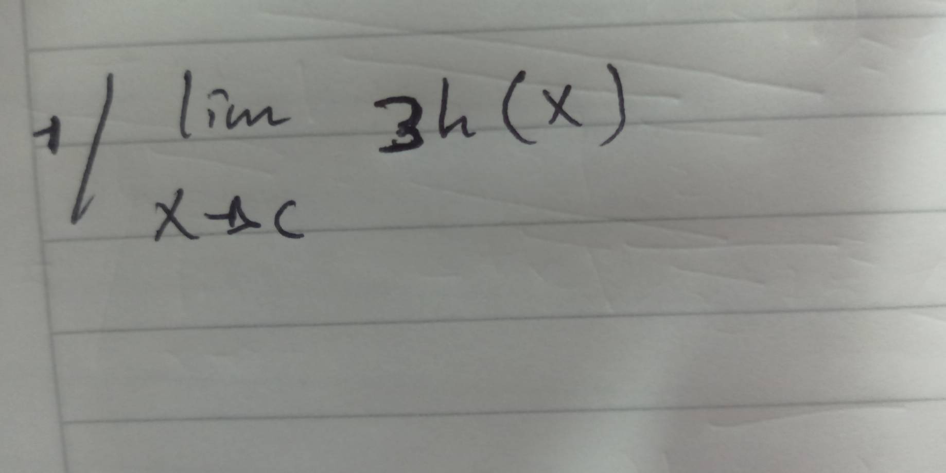 sqrt [limlimits _xto c3h(x)