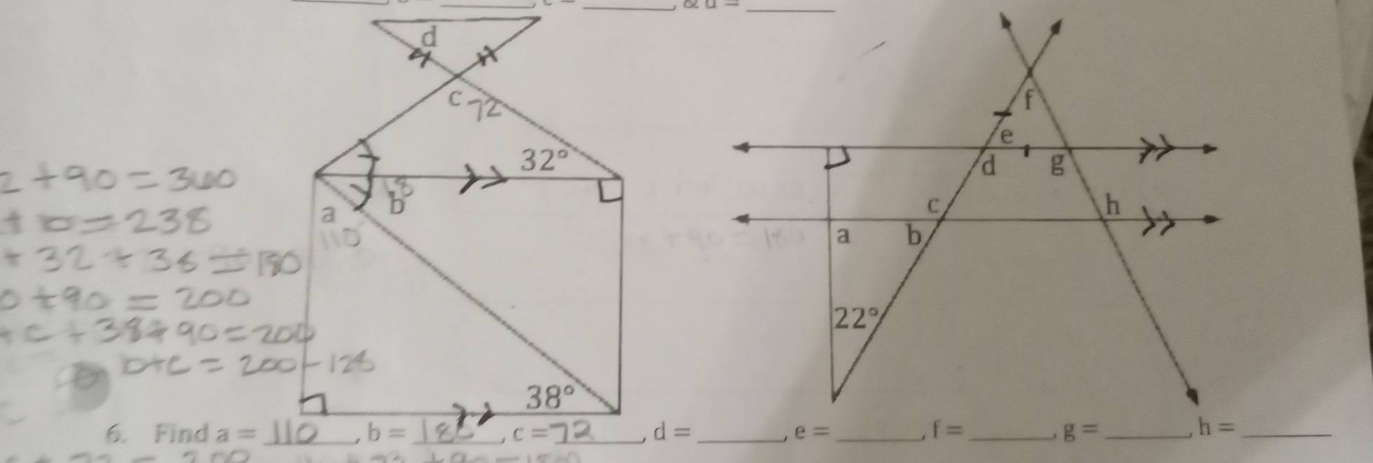 alpha u= _
6. Find d=