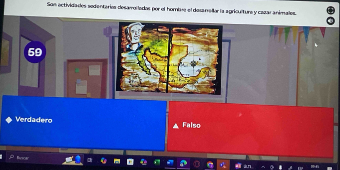 Son actividades sedentarias desarrolladas por el hombre el desarrollar la agricultura y cazar animales.
Verdadero Falso
Buscar