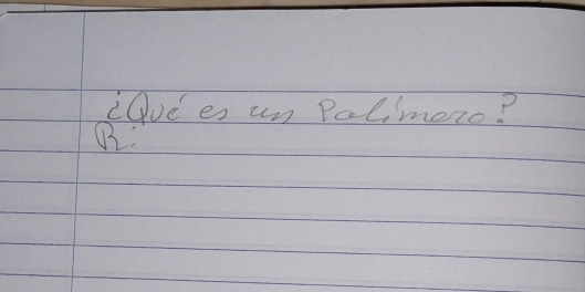 cDue es un Pclimero?