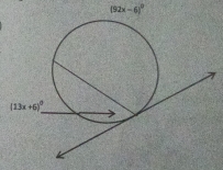 (92x-6)^circ 