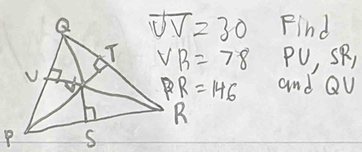 Find
PU
PC
, SR,
and Qu