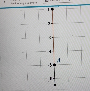 Partitioning a Segment