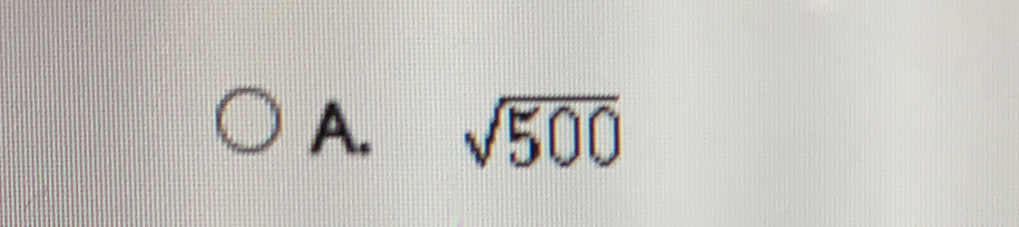 sqrt(500)