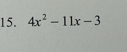 4x^2-11x-3