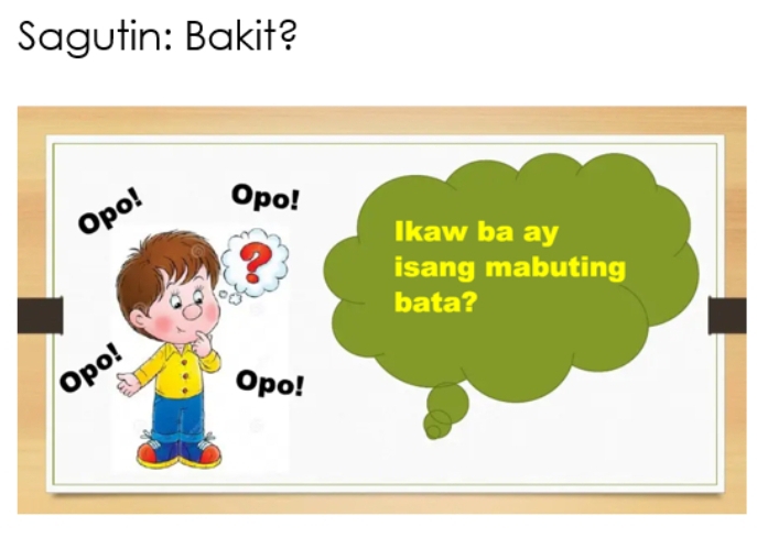 Sagutin: Bakit?