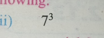 nowig. 
i1) 7^3