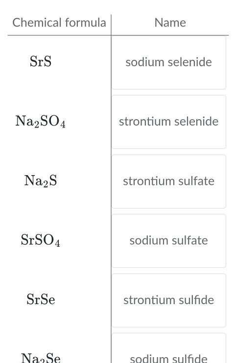 NaSe sodium sulfıde