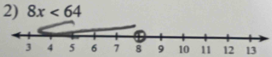 8x<64</tex>