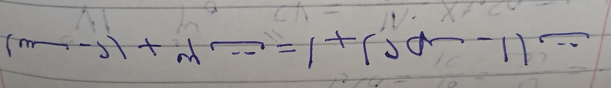 (m-2)+y-7=1+(2a-1)π