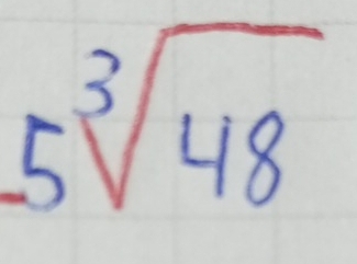 5sqrt[3](48)