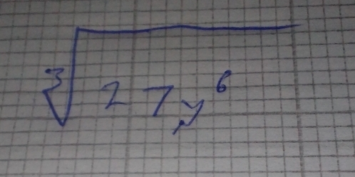 sqrt[3](27x^6)