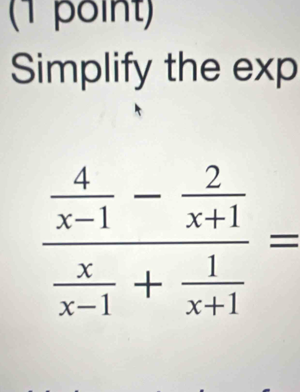 Simplify the exp