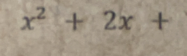 x^2+2x+