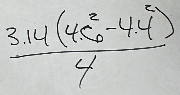 frac 3.14(4c^2_0-4.4^2)4