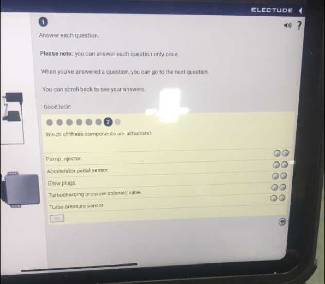 Solved: electude 1 ? Answer each question. Please note: you can answer ...