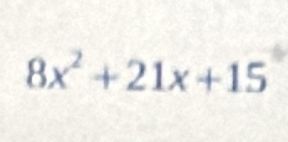 8x^2+21x+15