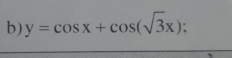 y=cos x+cos (sqrt(3)x);