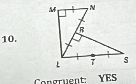 Congruent: YES