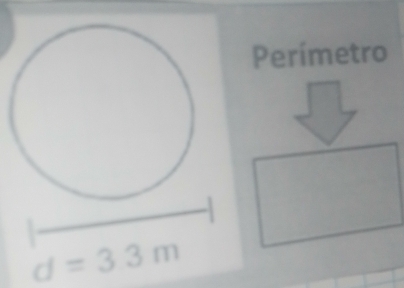 Perímetro
d=3.3m