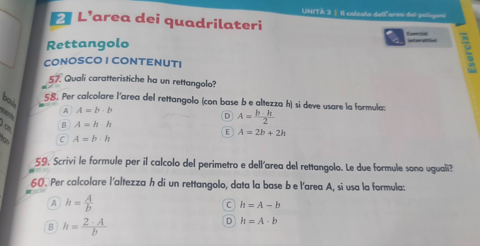 Risolto:UNITÀ 3 | Il calcolo dellarea dei poligoni É L’area dei ...