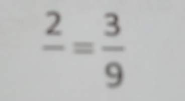 frac 2= 3/9 