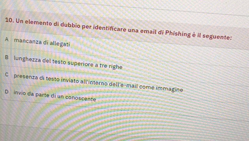 Risolto:Un elemento di dubbio per identificare una email di Phishing è ...