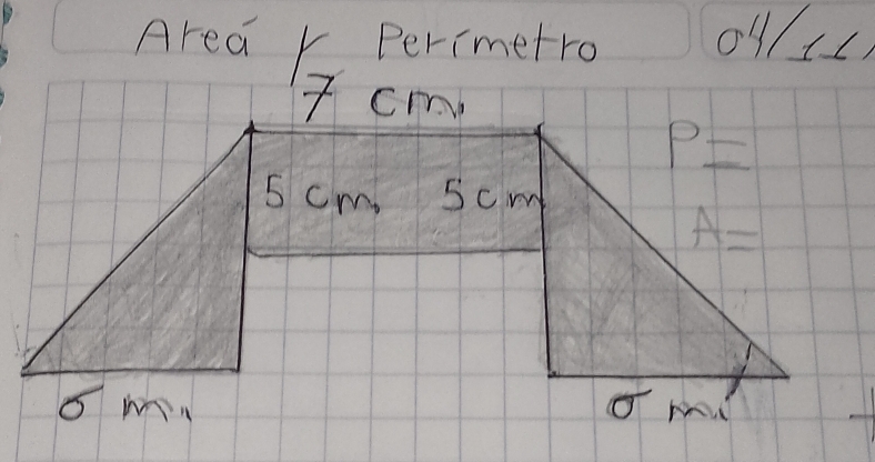 Area k Perimetro ol((c)