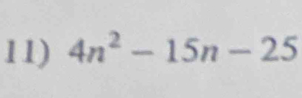 4n^2-15n-25