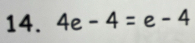 4e-4=e-4