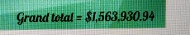 Grand total = $1,563,930.94