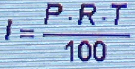 I= P· R· T/100 