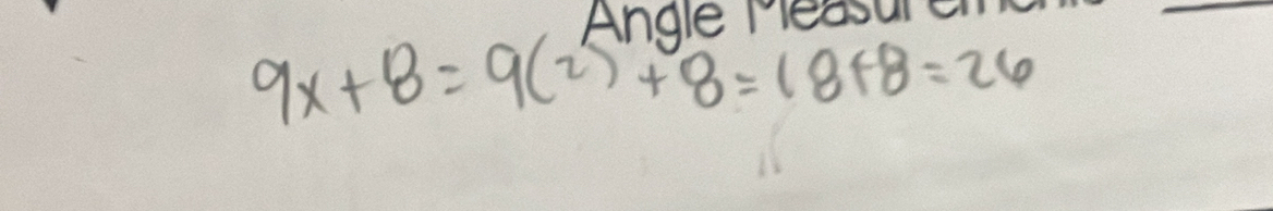 Angle Méasun 
_