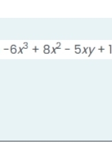 -6x^3+8x^2-5xy+1