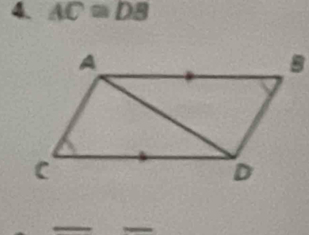 AC≌ DB