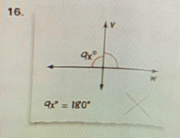 9x°=180°