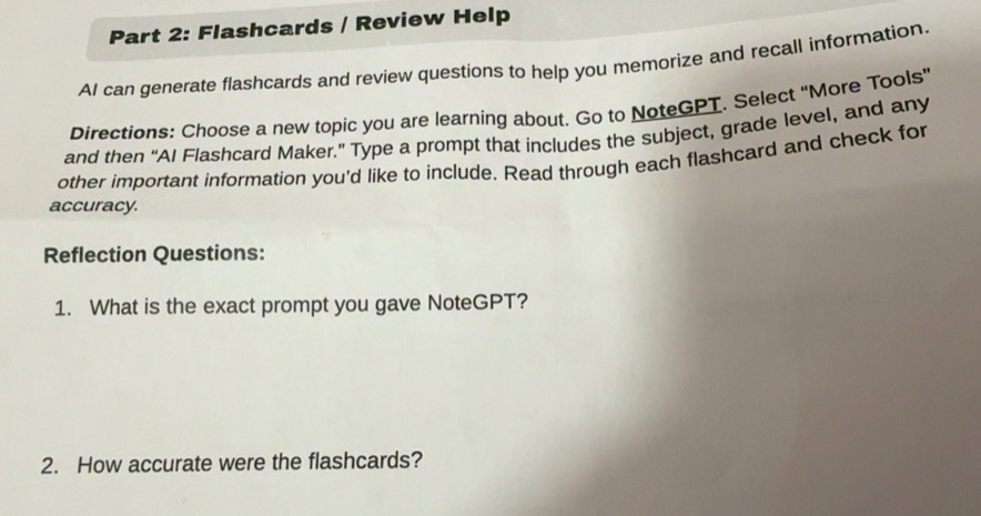 Solved: Flashcards / Review Help AI can generate flashcards and review ...