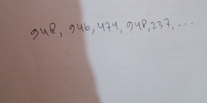 gu8, guó, 4+4, 9uó, 237. . . .