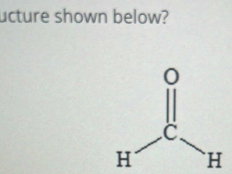 ucture shown below?