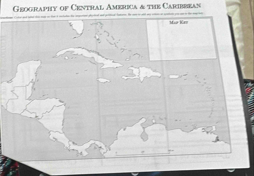 Geography of Central America & the Caribbean 
a