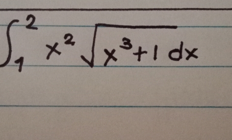 ∈t_1^(2 x^2) sqrt(x^3+1) d x