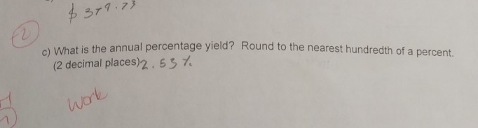 What is the annual percentage yield? Round to the nearest hundredth of a percent. 
(2 decimal places)